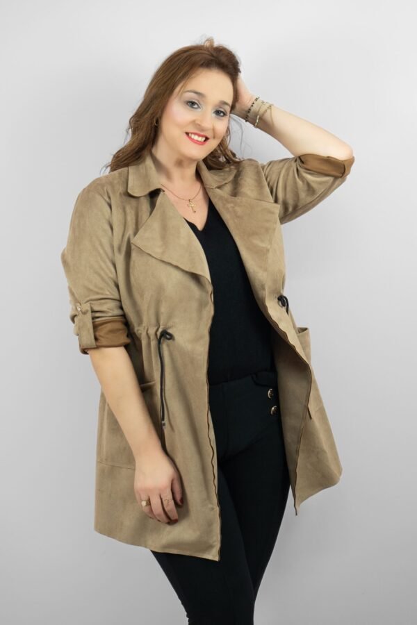 Blazer antelina Camel - Image 2