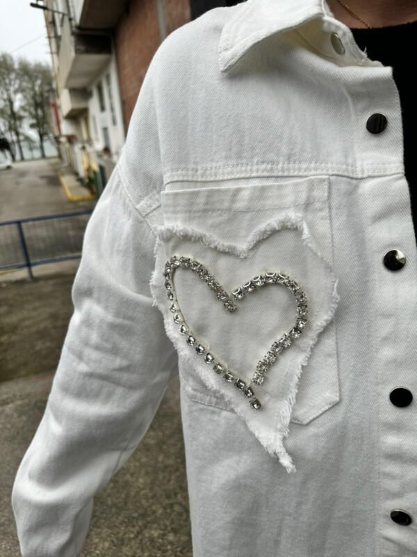 Chaqueta Denim Blanca - Image 2